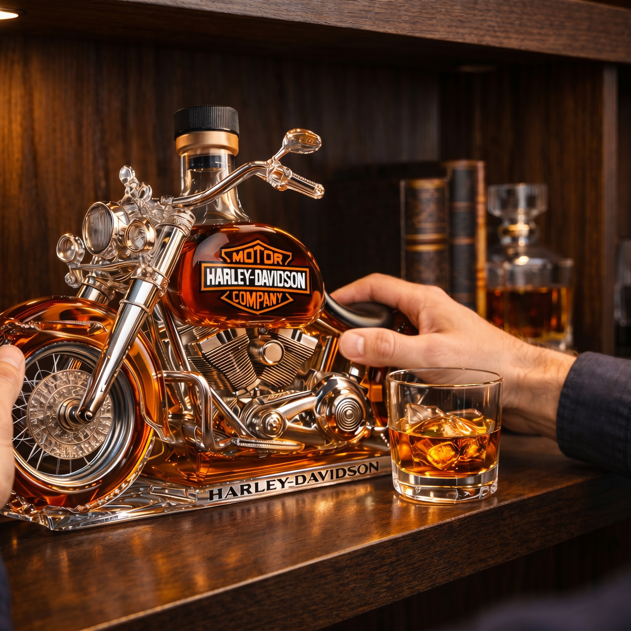 Karafa na whisky – Motorka
