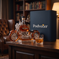 Karafa na whisky – Motorka – dárkové balení Podvečer