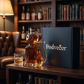 Karafa na whisky – Kočka – dárkové balení Podvečer