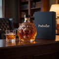 Karafa na whisky – Lev – dárkové balení Podvečer