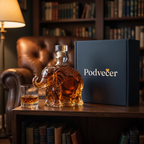 Karafa na whisky – Slon – dárkové balení Podvečer