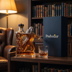 Karafa na whisky – Věčný výkřik – dárkové balení Podvečer