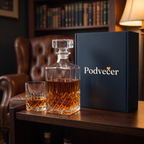 Whisky set – láhev a sklenice – dárkové balení Podvečer