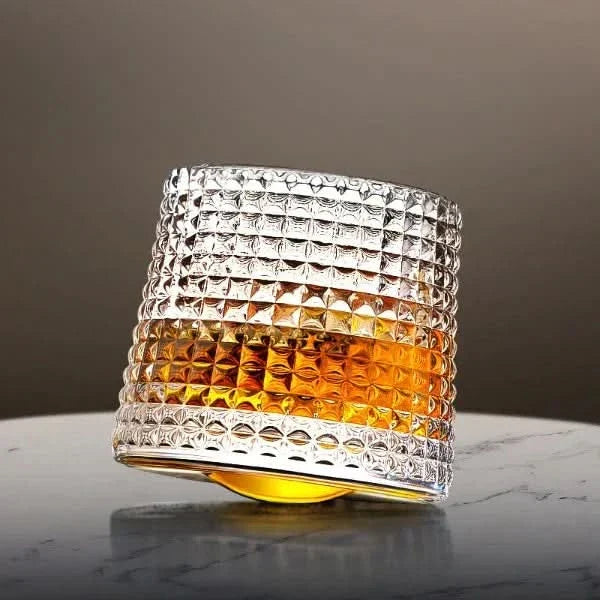 Rotující sklenice na whisky Edo